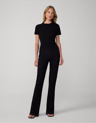 Flared-Leg Spitzen-Hose Kayla
