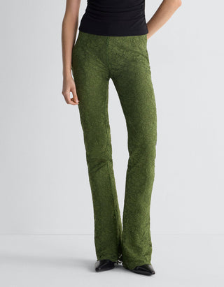 Flared-Leg Spitzen-Hose Kayla