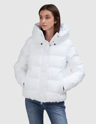 Gesteppte Jacke Arena mit Kapuze