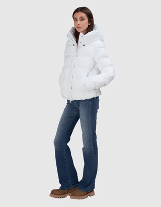 Gesteppte Jacke Arena mit Kapuze