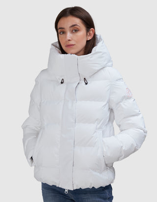 Gesteppte Jacke Arena mit Kapuze