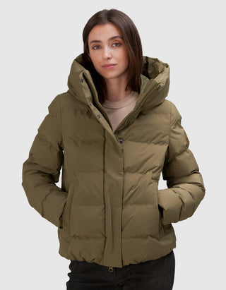 Gesteppte Jacke Arena mit Kapuze