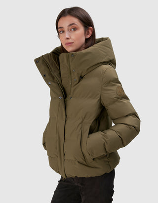 Gesteppte Jacke Arena mit Kapuze