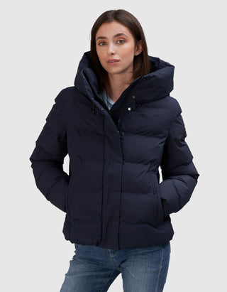 Gesteppte Jacke Arena mit Kapuze