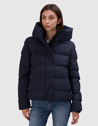 Gesteppte Jacke Arena mit Kapuze