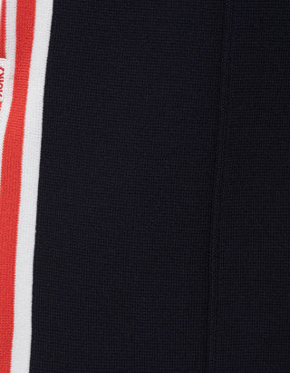 Strick-Jogginghose mit seitlichem Streifen