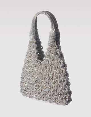 Kristallbesetzte Handtasche Vannifique