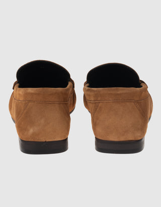 Veloursleder Penny Loafer Wrinkle
