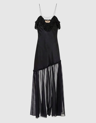 Seiden-Kleid Elaria mit Schnürung