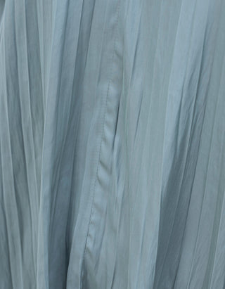 Plissee Satin-Bluse Electra