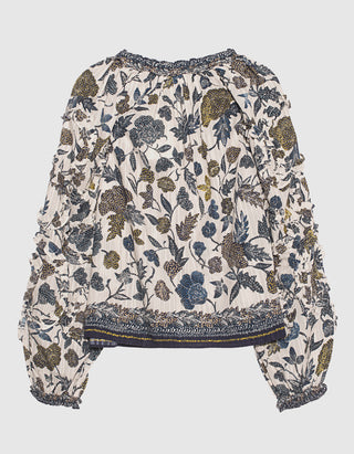 Gemusterte Bluse Azrou