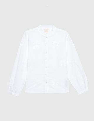 Bestickte Bluse Purslane