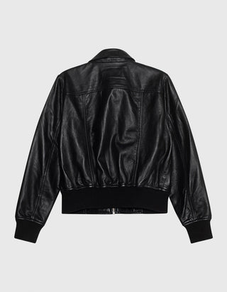 Lederjacke Berlin mit Paspeltaschen