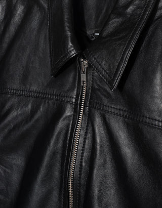 Lederjacke Berlin mit Paspeltaschen