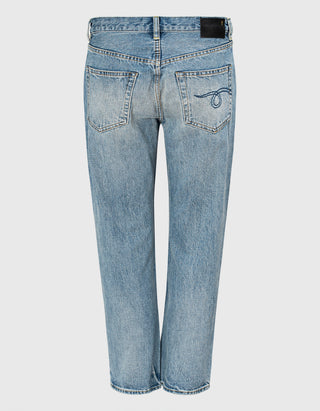 Straight-Leg-Jeans Romeo im Washed-Out-Looks