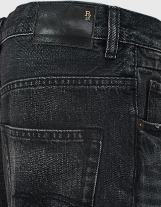 Barrel-Leg Jeans Articulated Knee X-BF