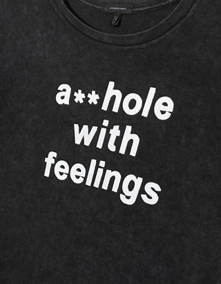 Bedrucktes T-Shirt Boy mit Kaschmir-Anteil