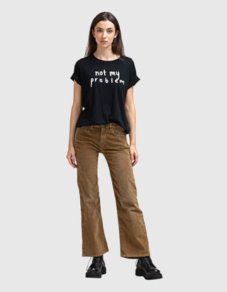 Feincord-Hose Joan Kick Flare