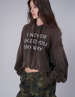 Bedruckter Cropped-Hoody Balloon