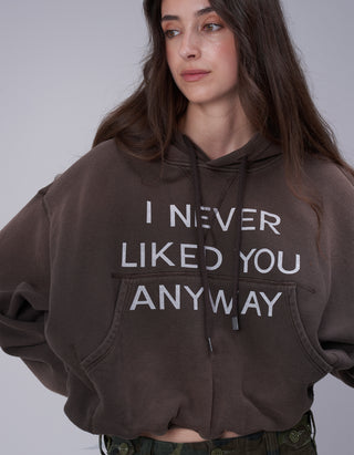 Bedruckter Cropped-Hoody Balloon