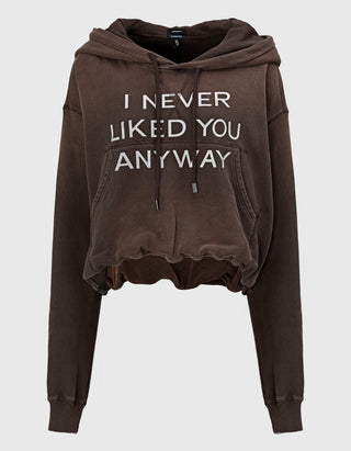 Bedruckter Cropped-Hoody Balloon