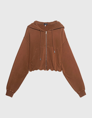 Balloon Zip-Up Hoodie