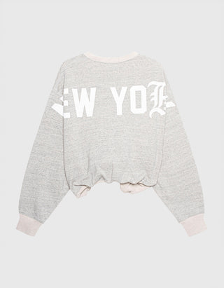 Bedruckter Oversize-Sweater New York 13 Balloon