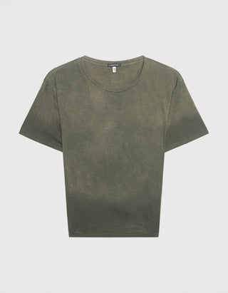 Cropped T-Shirt Tight Waist