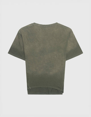 Cropped T-Shirt Tight Waist