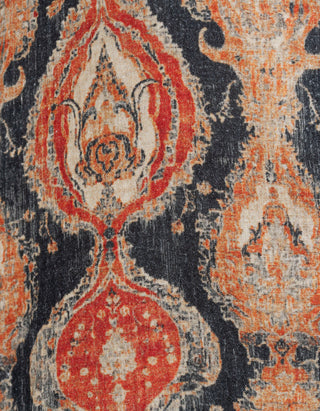 Bedrucktes Oversize-Hemd Shredded Seam Drop Neck