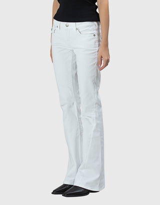 Flare-Leg Jeans Joey Low-Rise Flare Flap