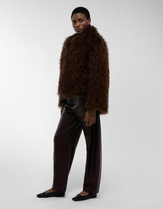 Shearling-Jacke Rochelle