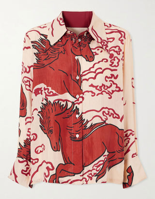 Seiden-Hemd Dana Rouge Pegasus