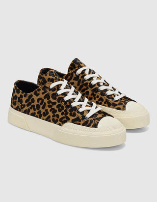 Leo-Sneaker Artifact mit Fell-Besatz