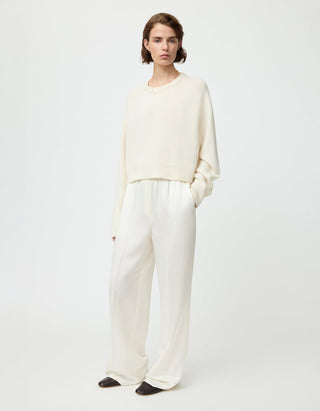 Kaschmir-Pullover mit Rundhalsausschnitt