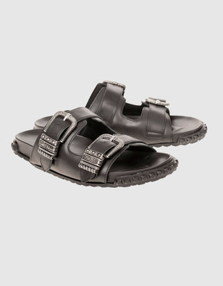 Veloursleder-Sandalen Twister
