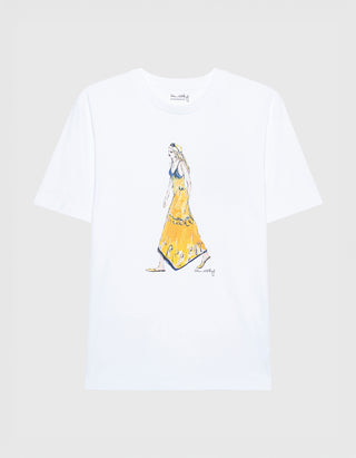 Bedrucktes Oversize T-Shirt Iconic