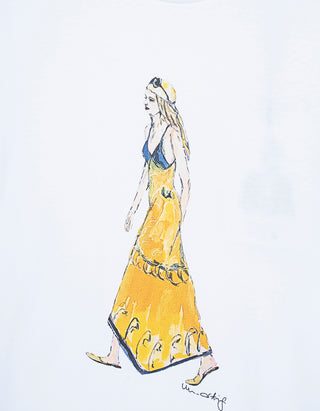 Bedrucktes Oversize T-Shirt Iconic