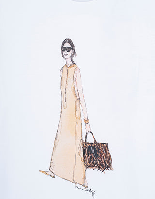 Bedrucktes Oversize T-Shirt Iconic