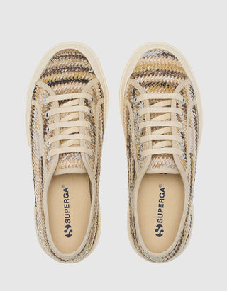 Gewebter Sneaker Raffia