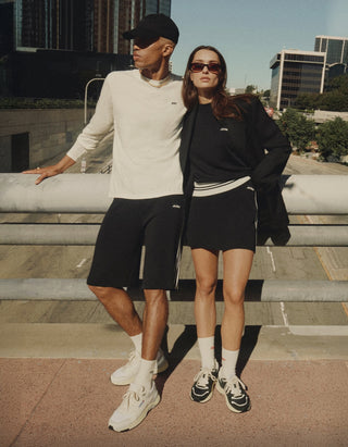 Mini-Rock mit Labelstickerei