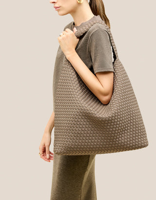 Geflochtene Hobo Bag Nomad Large mit Pouch