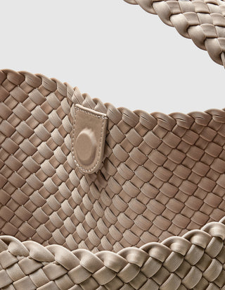 Geflochtene Hobo Bag Nomad Large mit Pouch