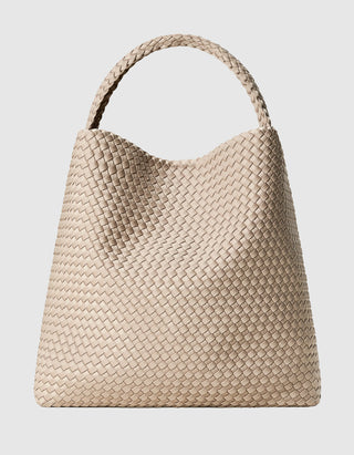 Geflochtene Hobo Bag Nomad Large mit Pouch