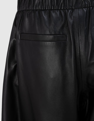 Wide-Leg Lammlederhose Solia