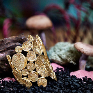 Vergoldeter Armreif Euphoria Large