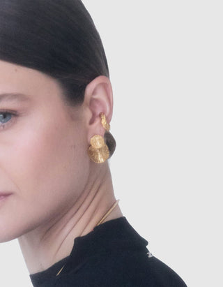 Vergoldete Ohrring Oaxaca