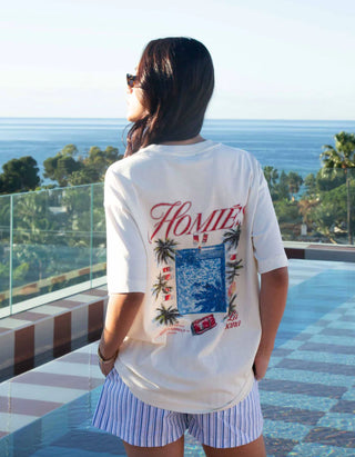 Bedrucktes T-Shirt Piscina