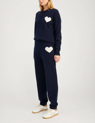 Kaschmir-Pullover Heart Logo