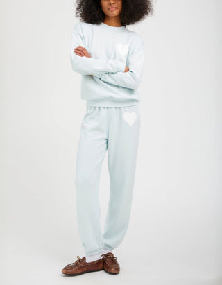 Bedrucktes Sweatshirt Ice Heart